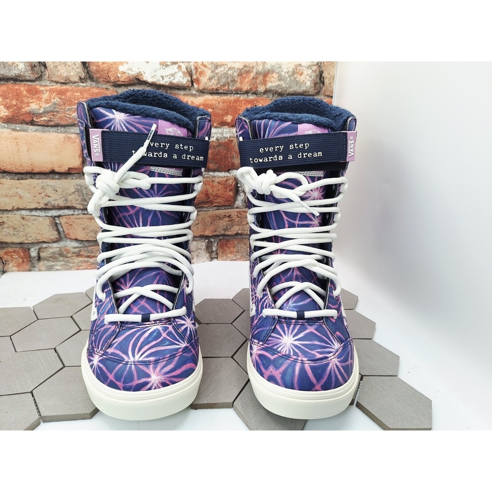 MEN Vans Hi-Standard LL DX Pro Snowboard Boots 11 Mike Rav Pro Purple Grape Rare - Picture 6 of 16